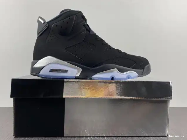 Cheap Kickmax DX2836-001 Metallic Jordan 6 Air Silver 0503